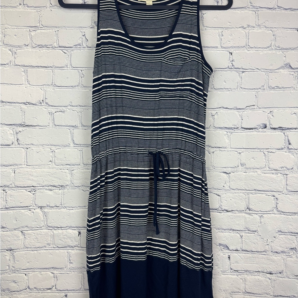 Olive & Oak Blue and White Sleeveless Sundress